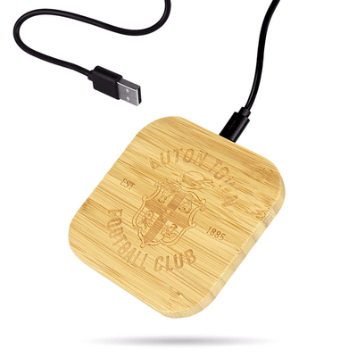 Luton Town Bamboo Wireless Charger