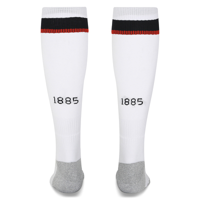 23/24 White Adult Socks