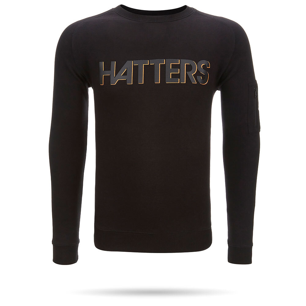 Luton Town Boater Black Hatters Sweatshirt - Luton Town FC