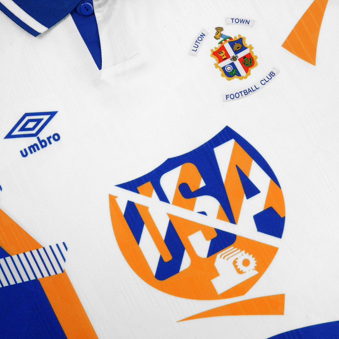 Luton Town Retro 1991-92 Home Shirt 