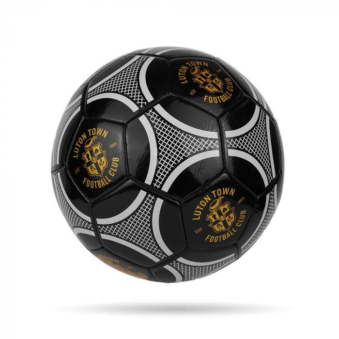 Luton Town Black and Gold Size 5 Football