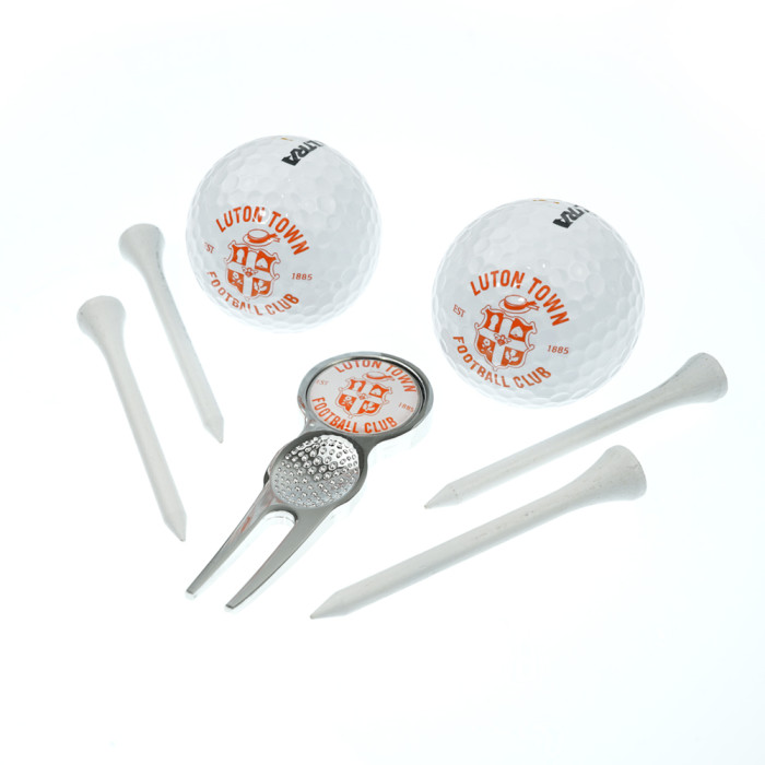 Luton Town Golf Tee & Ball Set