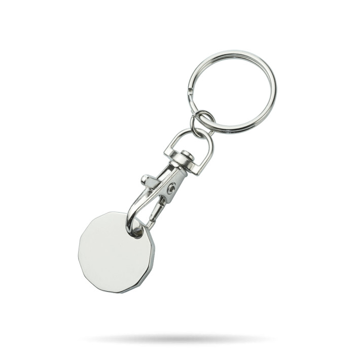Luton Town Trolley Coin Keyring