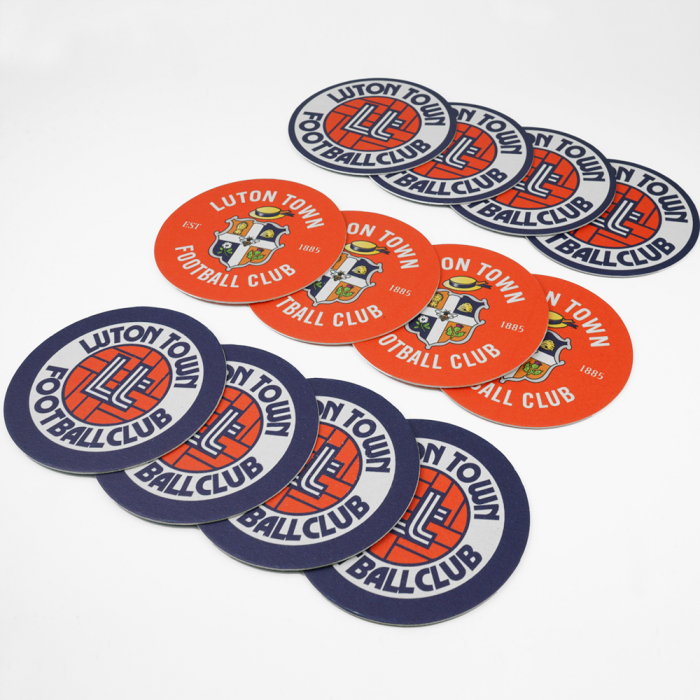 Luton Town 12-Pack Beer Mats