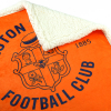 Luton Town Boater fleece Blanket