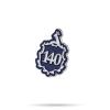 140th Anniversary Badge