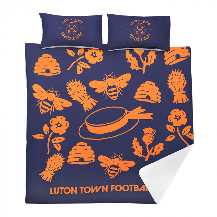 Luton Town Boater Double Duvet Set