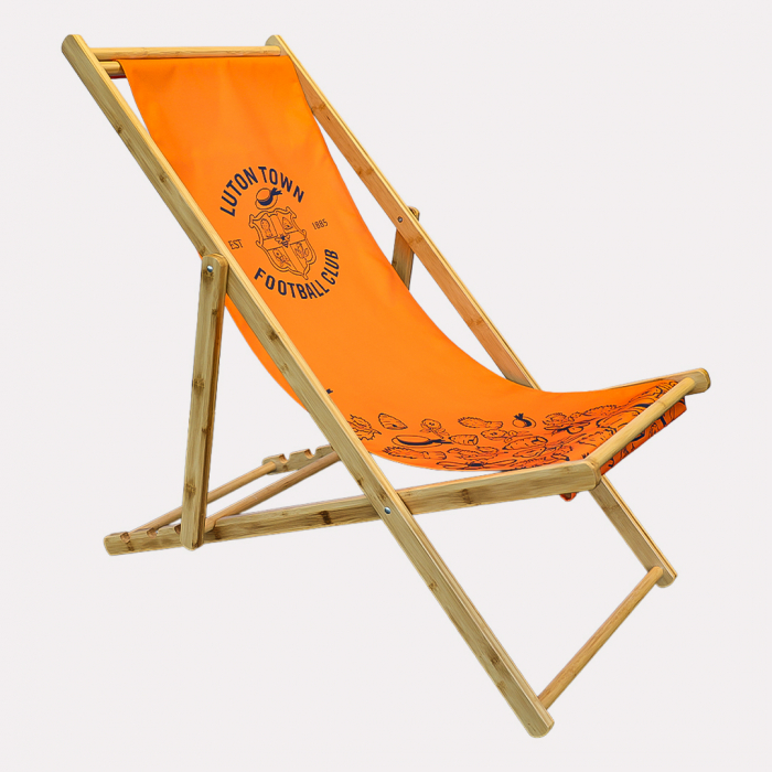 Luton Town Bamboo Deck Chair