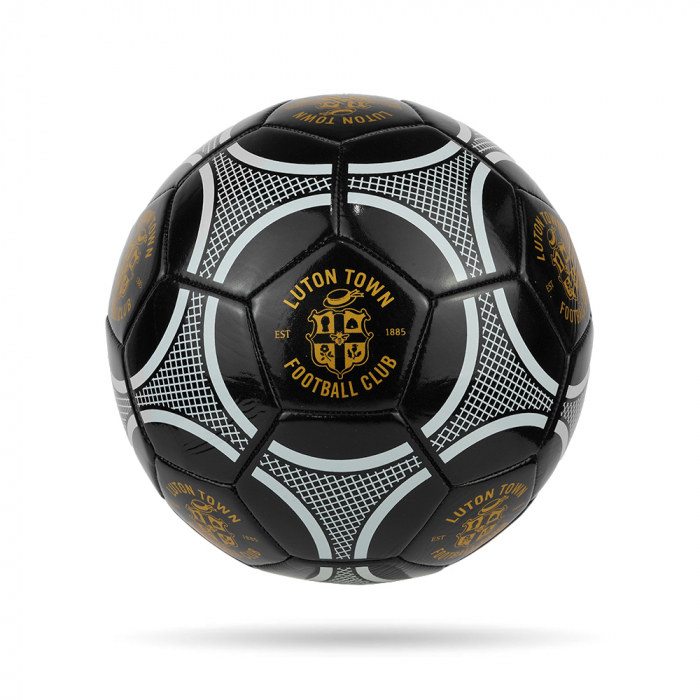 Luton Town Black and Gold Size 5 Football
