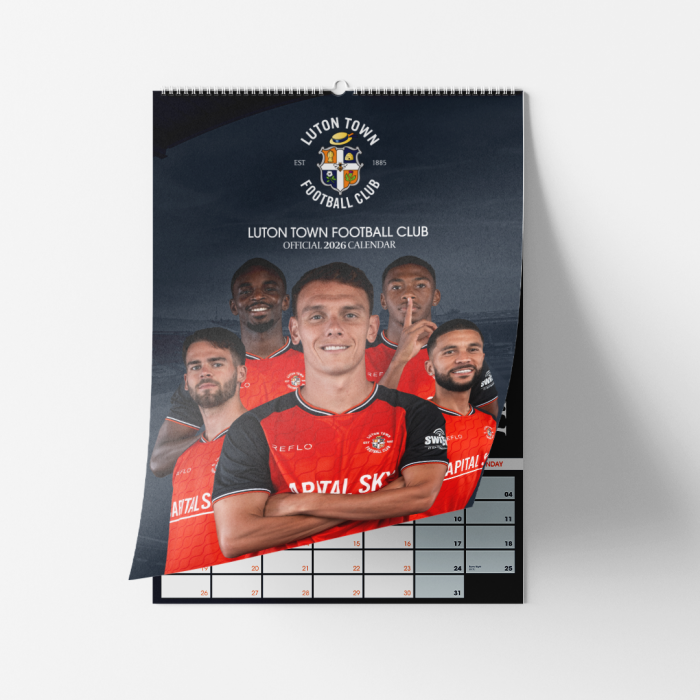 Luton Town Official 2026 Calendar Luton Town Official 2026 Calendar