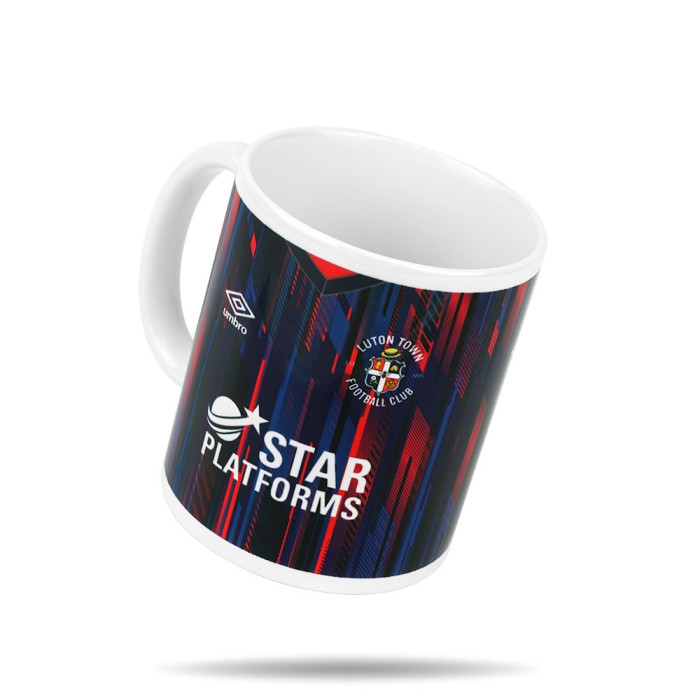 Luton Town 21-22 Away Shirt Mug Luton Town 21-22 Away Shirt Mug