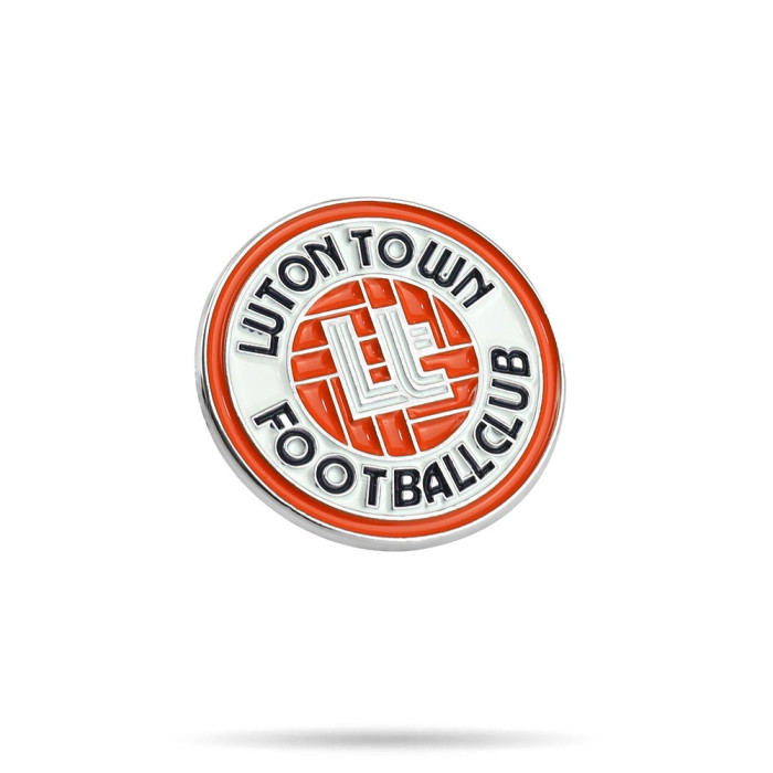 Luton Town Retro Crest Pin Badge Luton Town Retro Crest Pin Badge