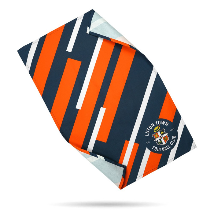 Luton Town Multi Stripe Tea Towel