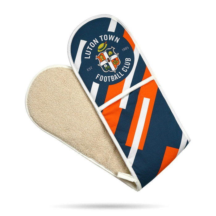 Luton Town Multi Stripe Oven Gloves Luton Town Multi Stripe Oven Gloves