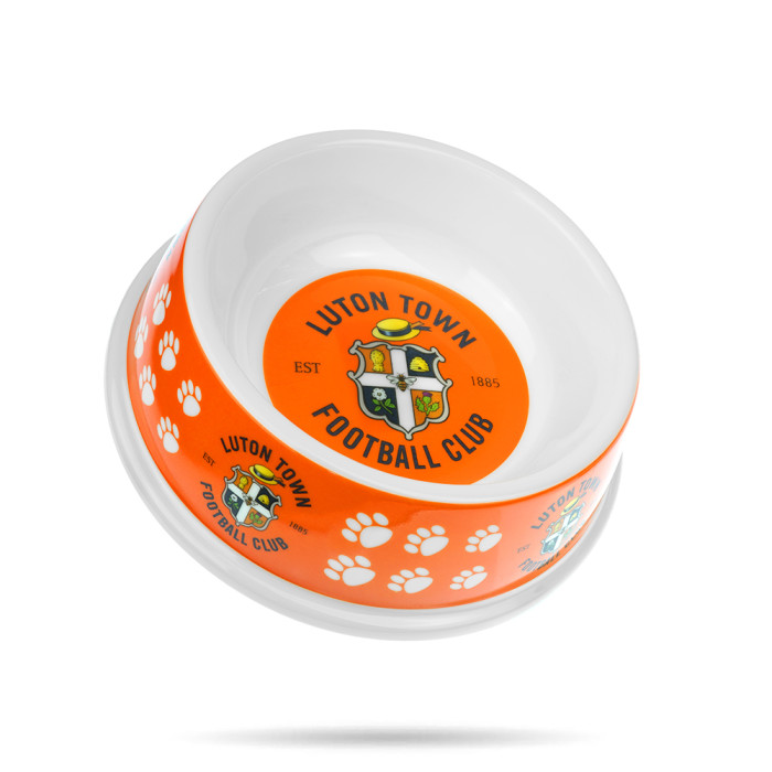 Luton Town Crest Pet Bowl Luton Town Crest Pet Bowl