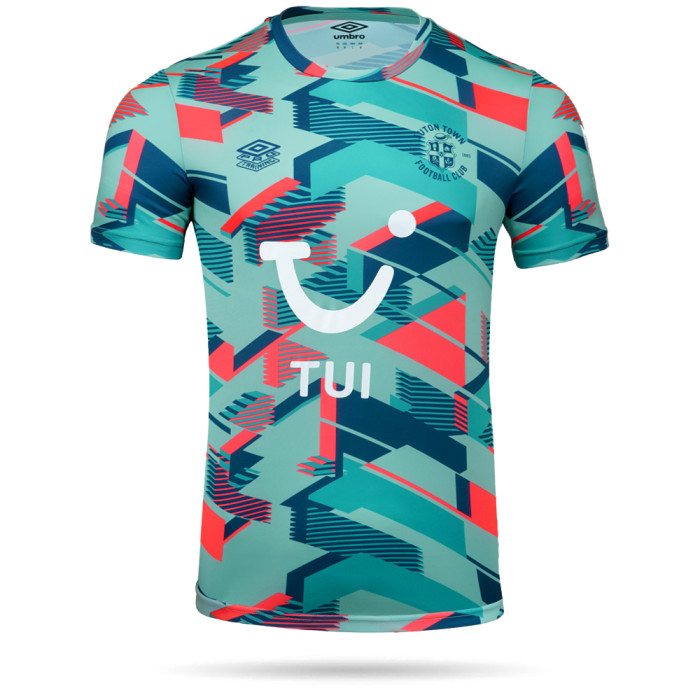 23/24 Aqua Graphic Warm Up Jersey Youth 23/24 Aqua Graphic Warm Up Jersey Youth