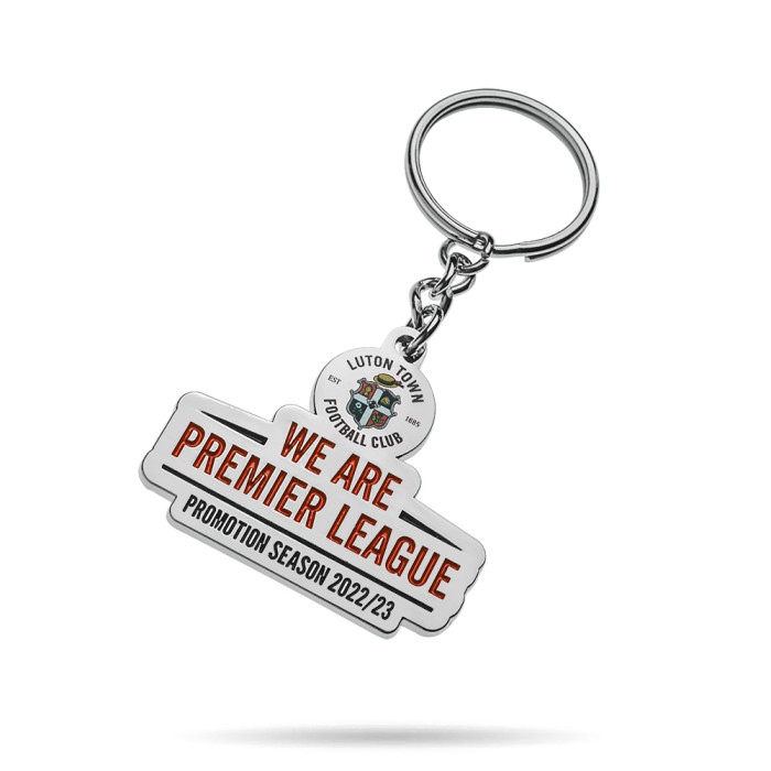 Luton Town We are Premier League Keyring