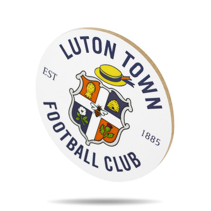 Luton Town Crest Wooden Magnet Luton Town Crest Wooden Magnet