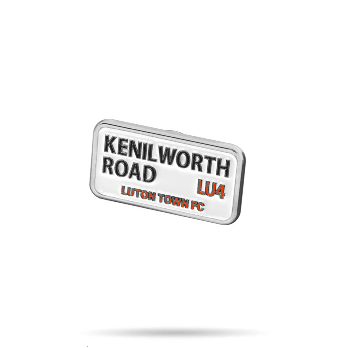 Luton Town Street Sign Pin Badge Luton Town Street Sign Pin Badge