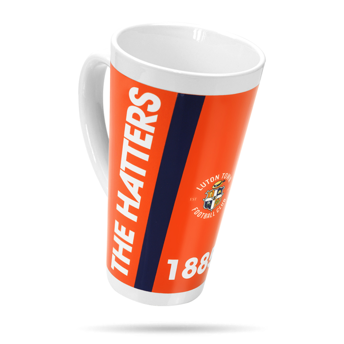 Luton Town Hatters Latte Mug Luton Town Hatters Latte Mug