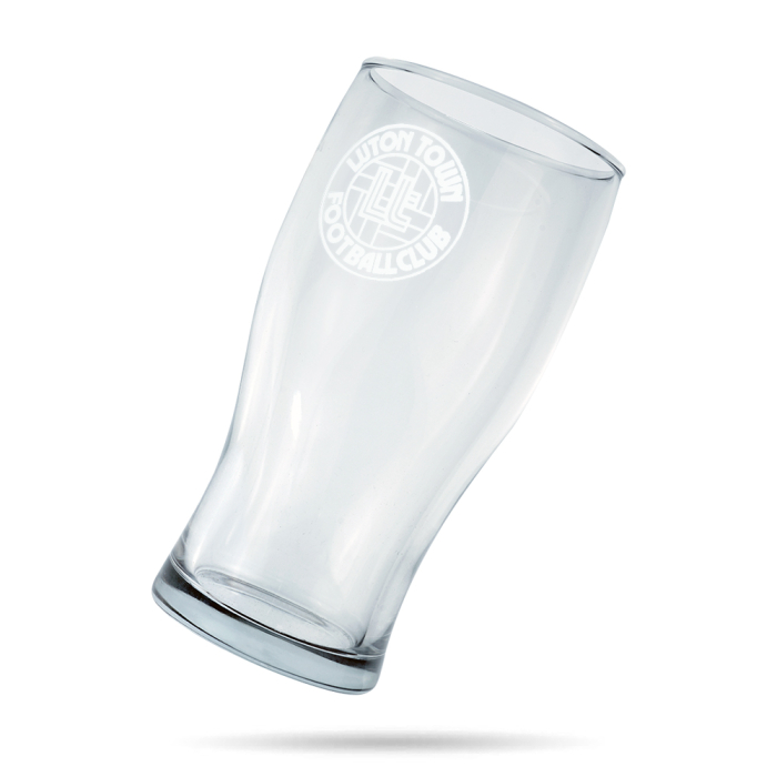 Luton Town Retro Pint Glass Luton Town Retro Pint Glass