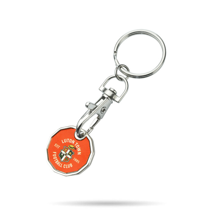 Luton Town Trolley Coin Keyring Luton Town Trolley Coin Keyring