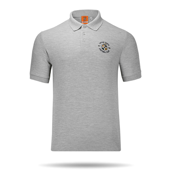 Luton Town Grey Essential Polo Luton Town Grey Essential Polo